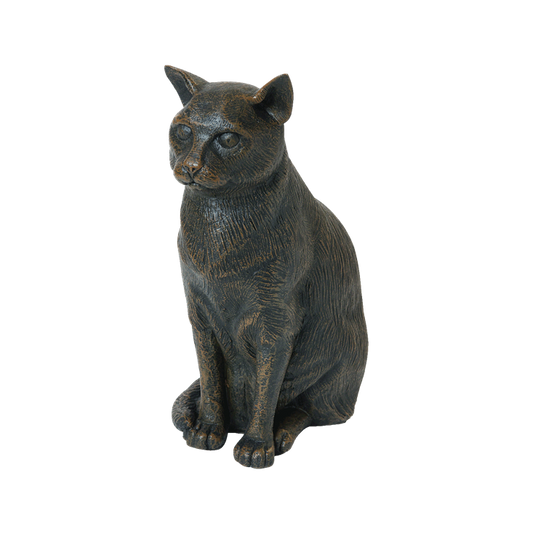 Feline Friend Resin Urn