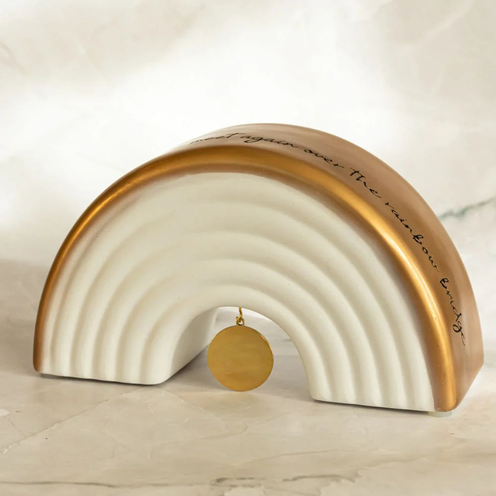 Rainbow Bridge Pet Urn