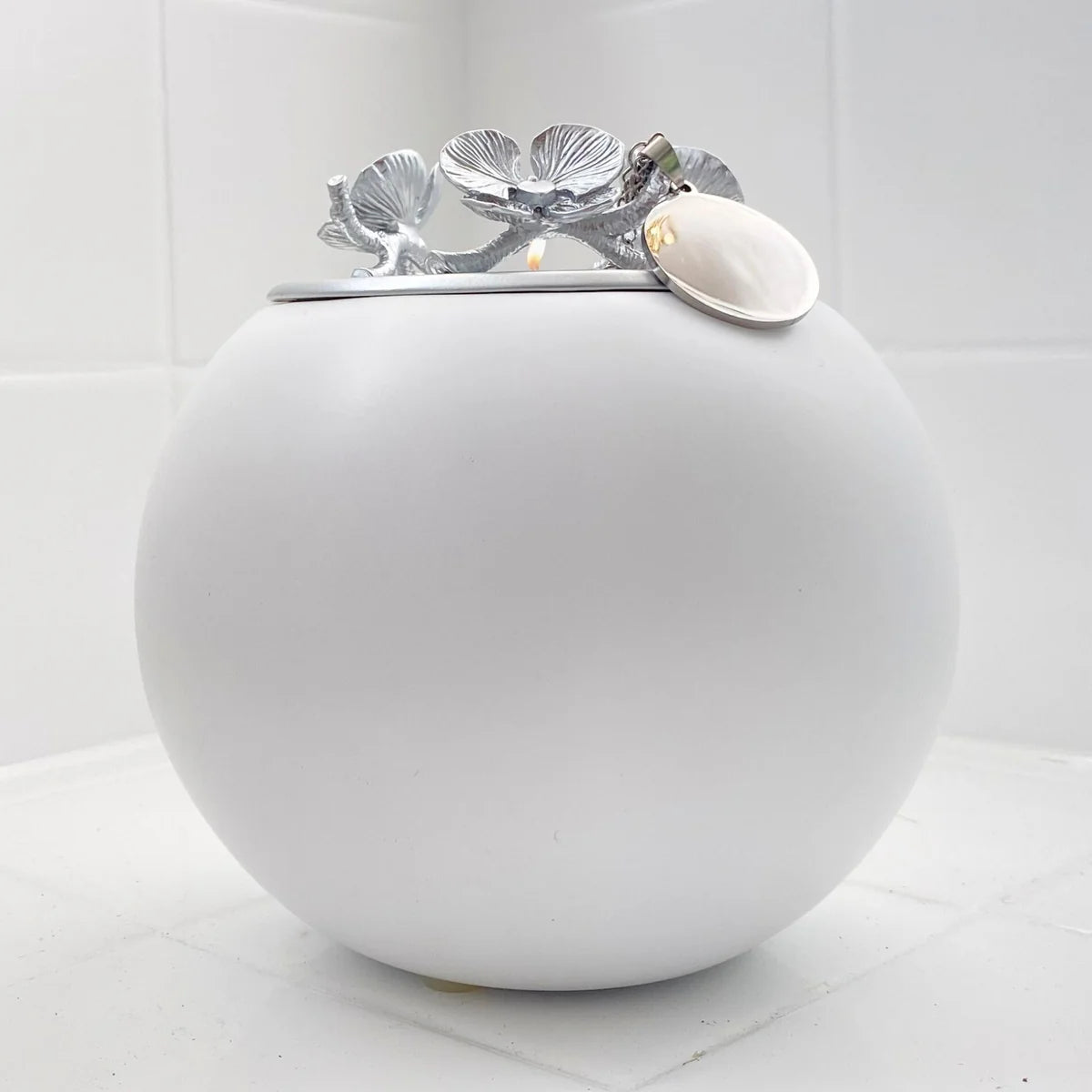 Handmade Orchid Keepsake Urn