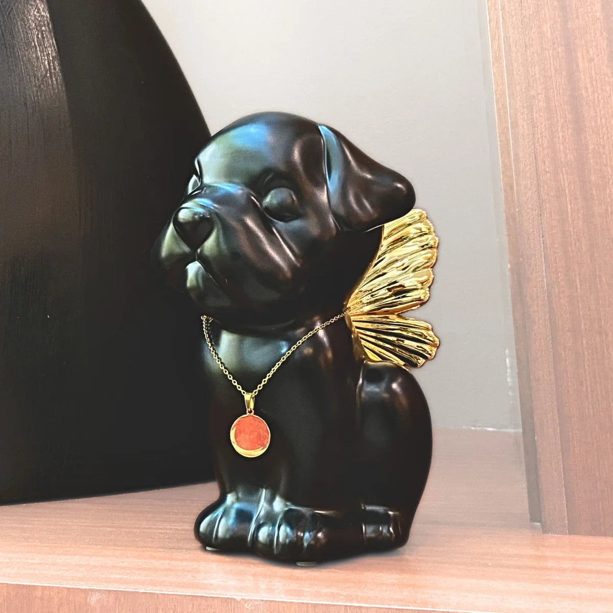 Bully Dog Angel Urn